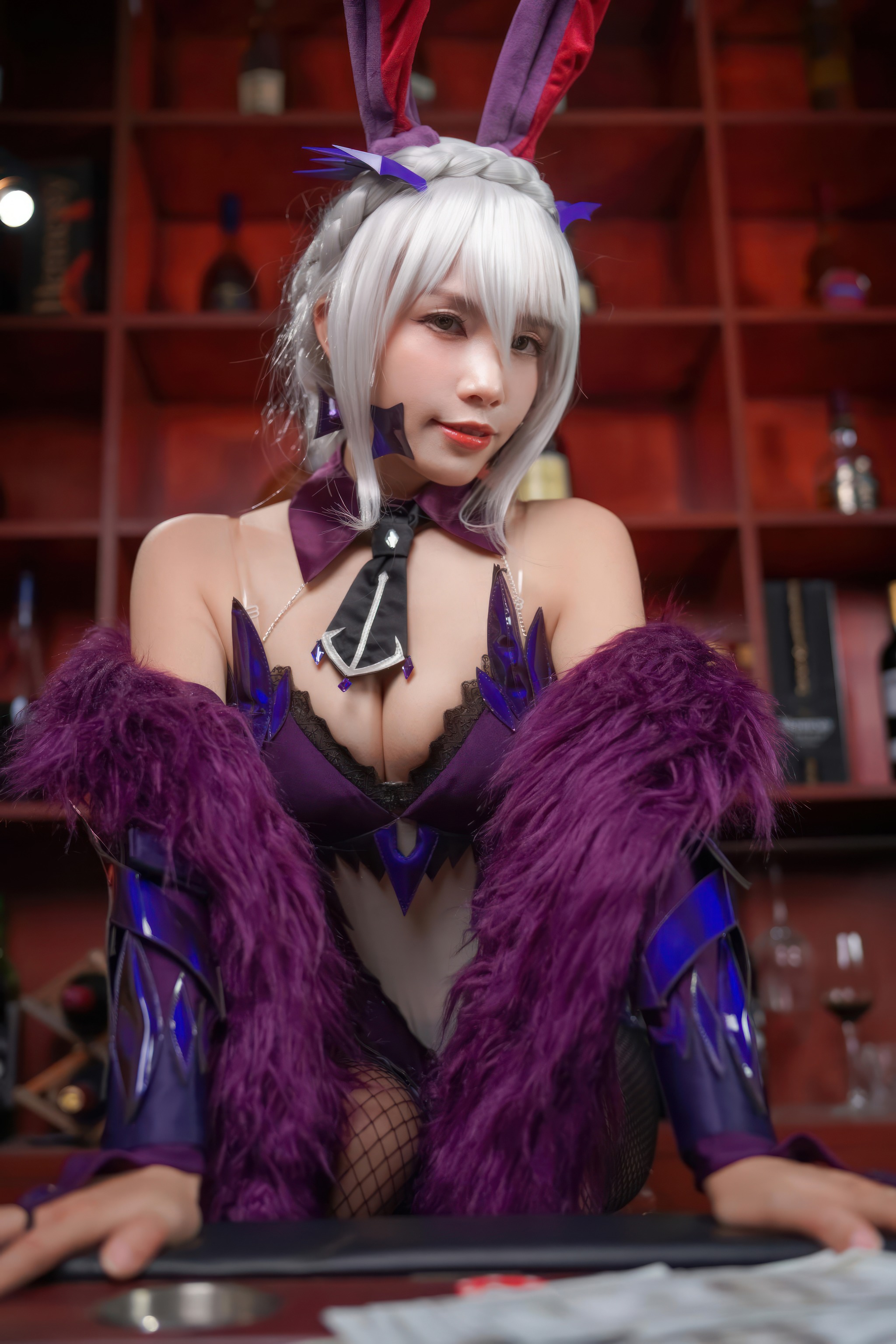 图片[1]-Neko-薇薇 – NO.016 FGO 黑枪呆兔女郎[18P]-XikXak
